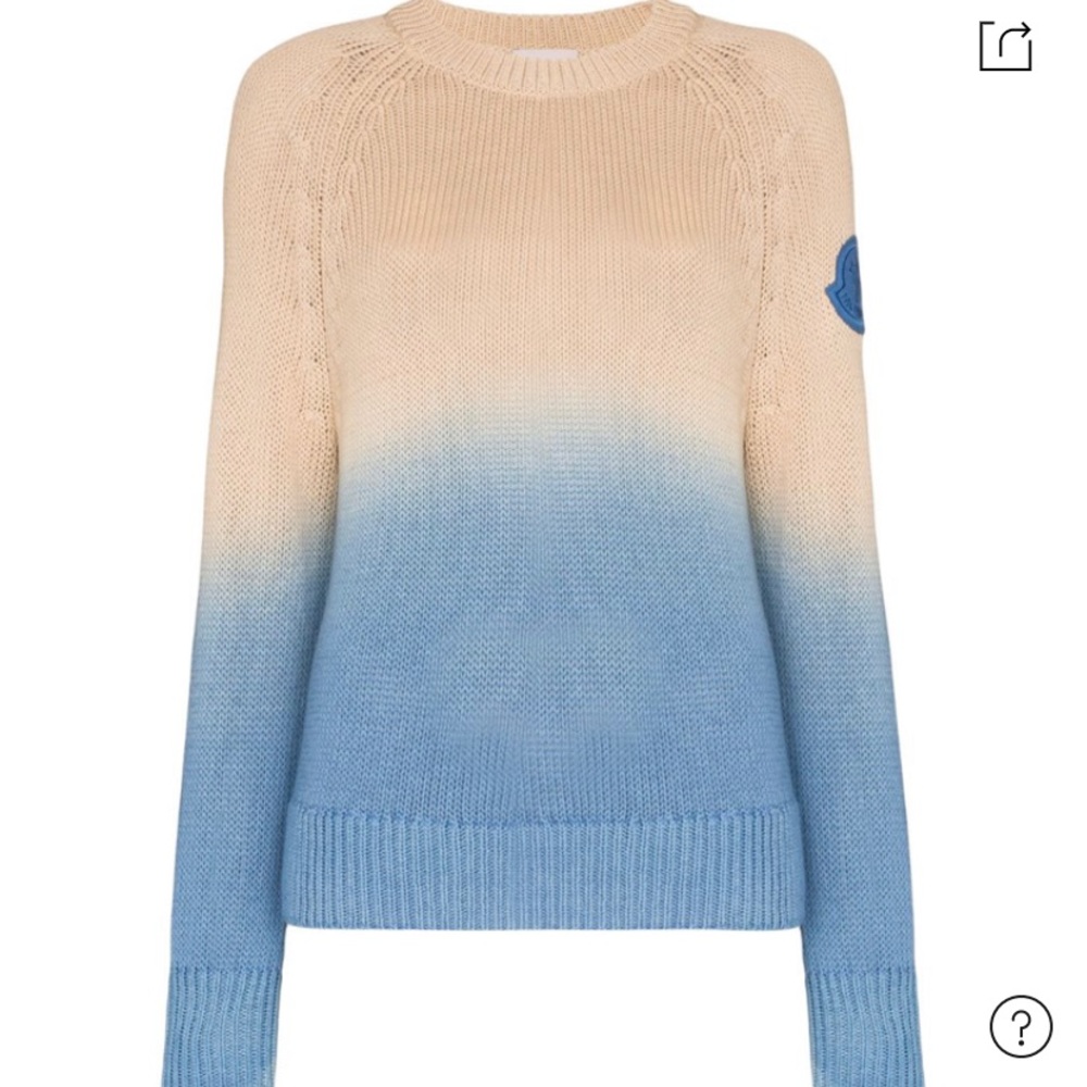 Moncler ombré sweater